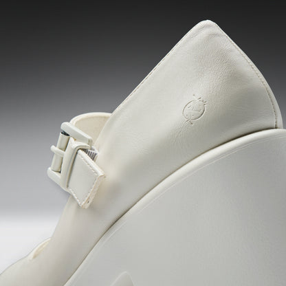 KOI Footwear - Tira Mary Jane Shoes 'White Washout Edition'