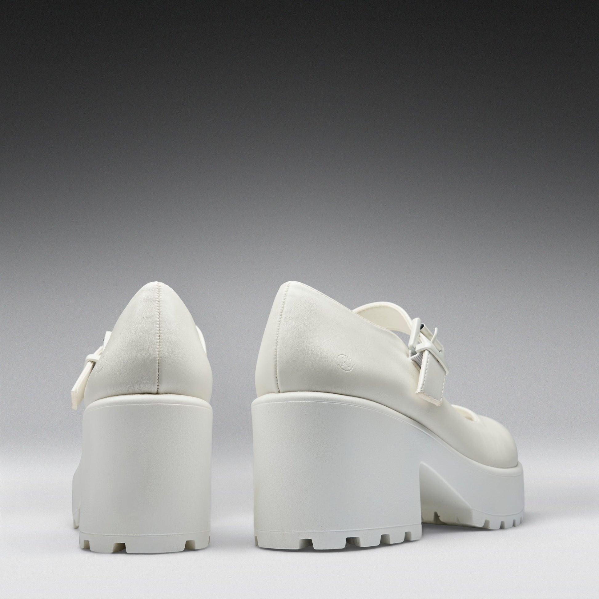 KOI Footwear - Tira Mary Jane Shoes 'White Washout Edition'