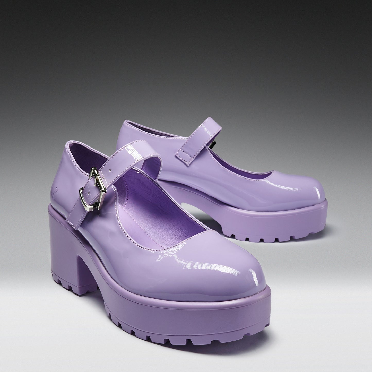 KOI Footwear - Tira Mary Jane Shoes ' Lilac Nectar Patent Edition'