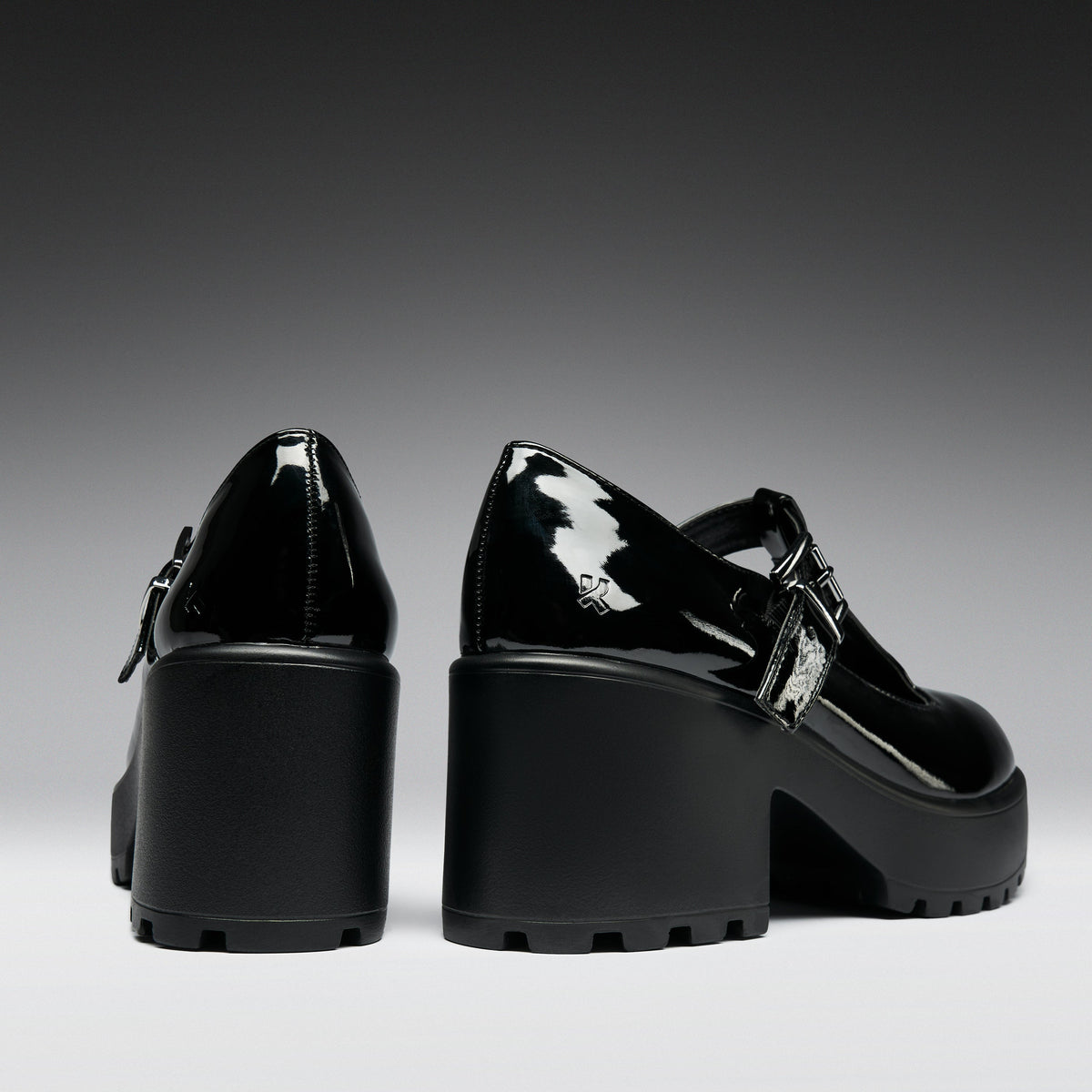 KOI Footwear - Black Patent Mary Jane Shoes | SAI Black