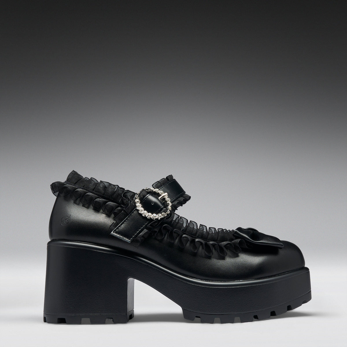 KOI Footwear - Tira Ruffle Mary Janes ‘ Dark Delights Edition’