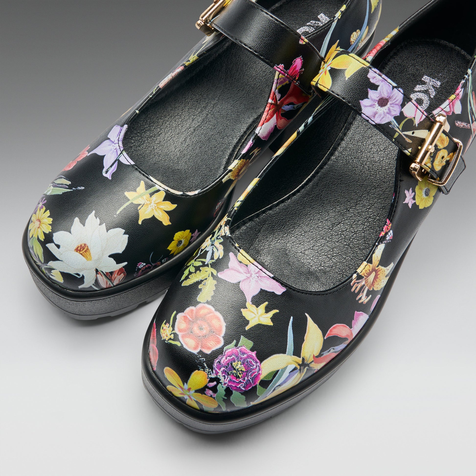 KOI Footwear - Tira Mary Jane Shoes 'Floral Edition'