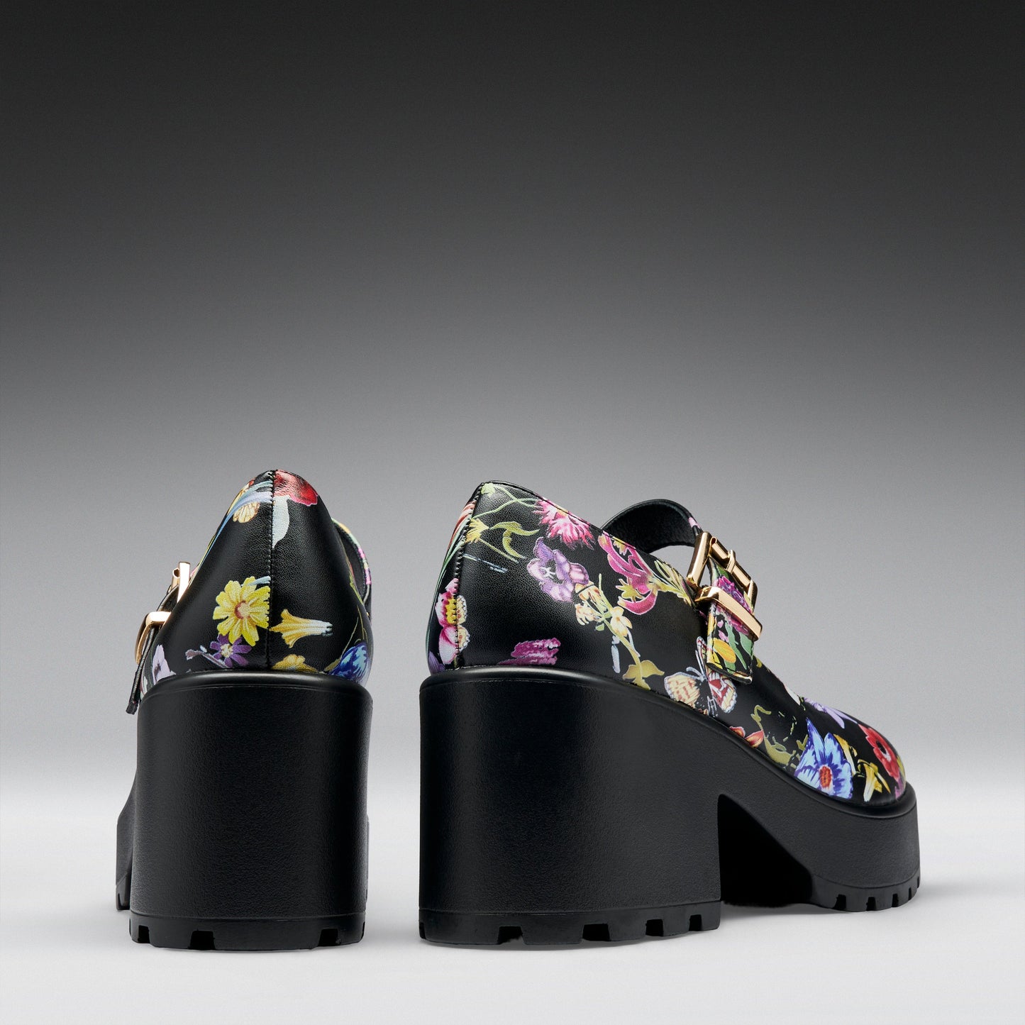KOI Footwear - Tira Mary Jane Shoes 'Floral Edition'