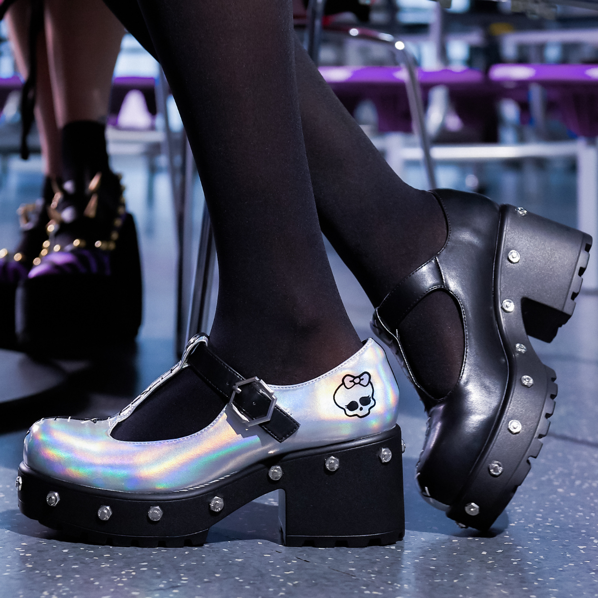 KOI Footwear - MONSTER HIGH Sai Monster High Mary Janes ‘Voltage Edition’