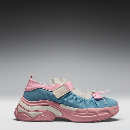 KOI Footwear - Starlet Ruffle Ballet Mary Janes - Pink