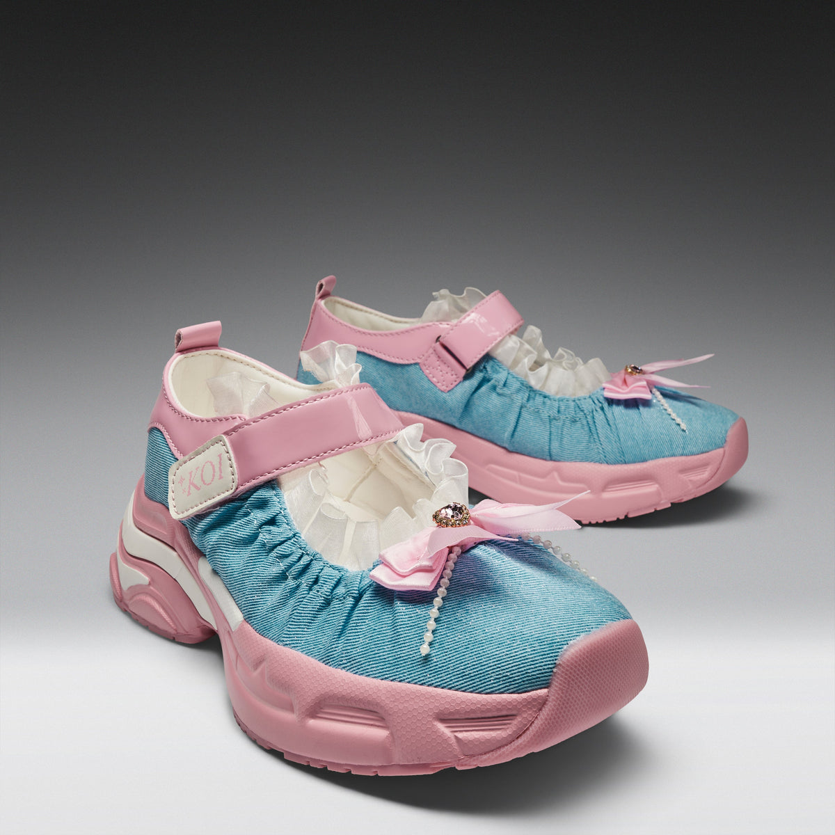 KOI Footwear - Starlet Ruffle Ballet Mary Janes - Pink