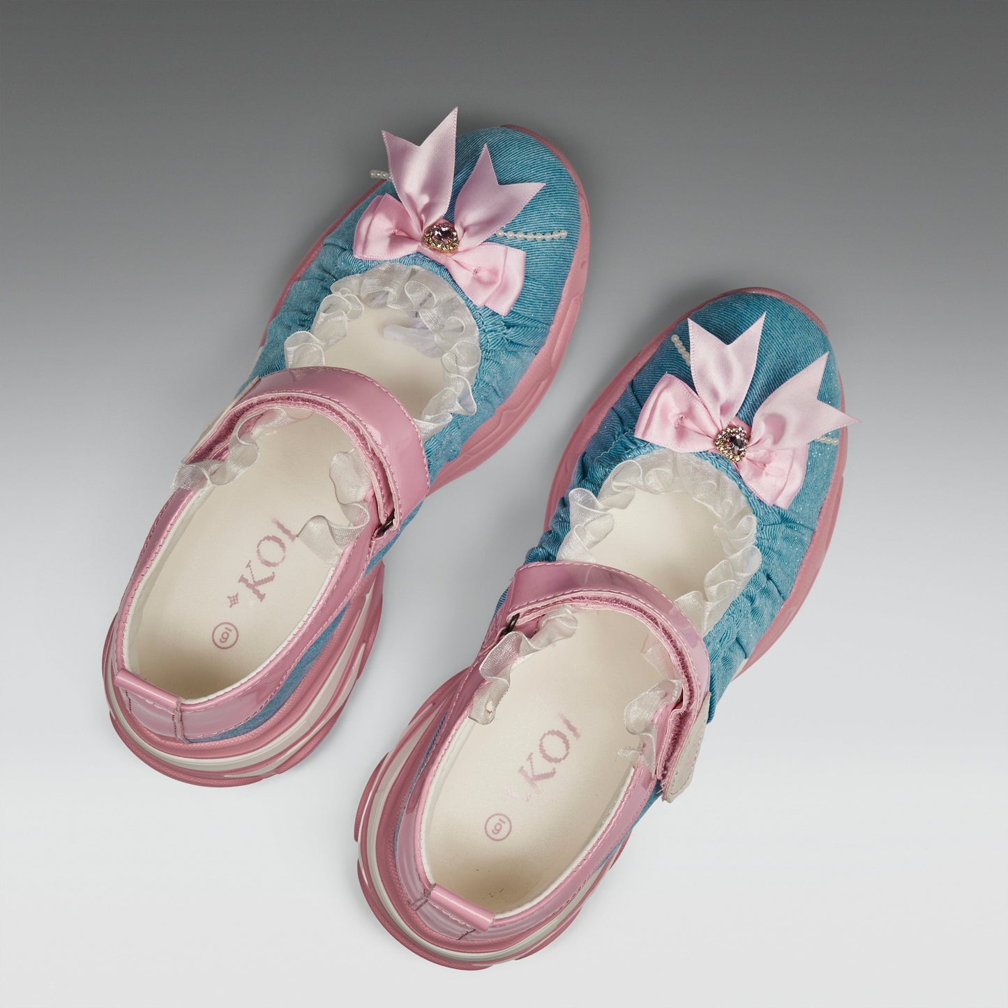 KOI Footwear - Starlet Ruffle Ballet Mary Janes - Pink