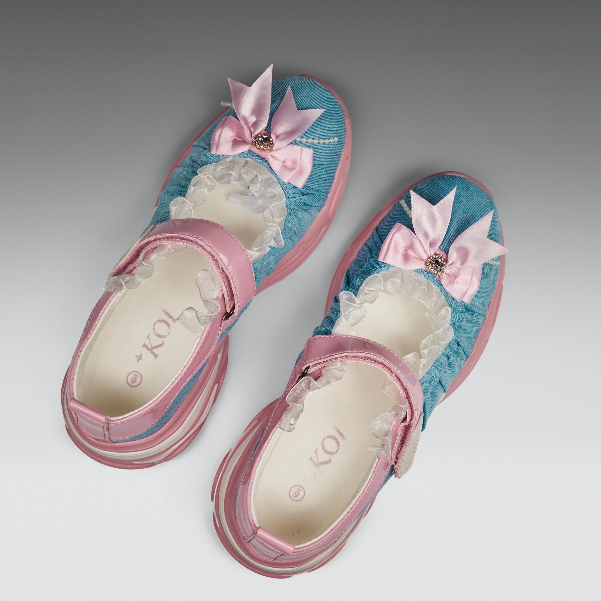 KOI Footwear - Starlet Ruffle Ballet Mary Janes - Pink