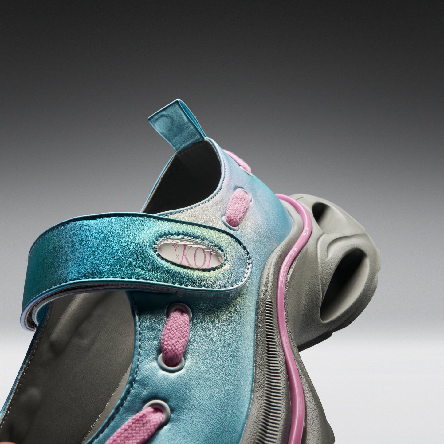 KOI Footwear - Ocean Waves Chunky Mary Janes
