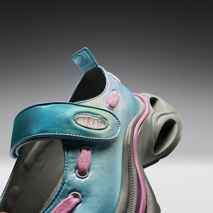 KOI Footwear - Ocean Waves Chunky Mary Janes