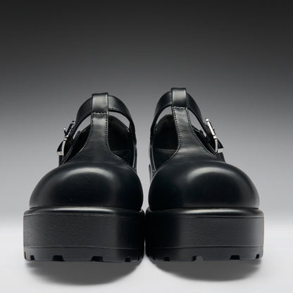 KOI Footwear - Black Chunky Platform Mary Jane Shoes