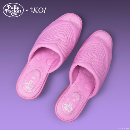 KOI Footwear - Playset Days Chunky Heeled Mules - Pink