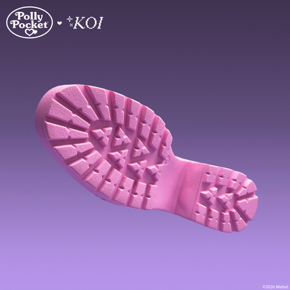 KOI Footwear - Playset Days Chunky Heeled Mules - Pink