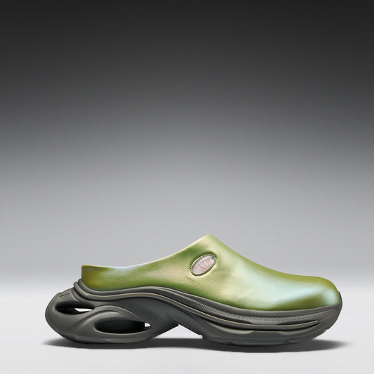 KOI Footwear - Lime Waves Chunky Slip On Shoes