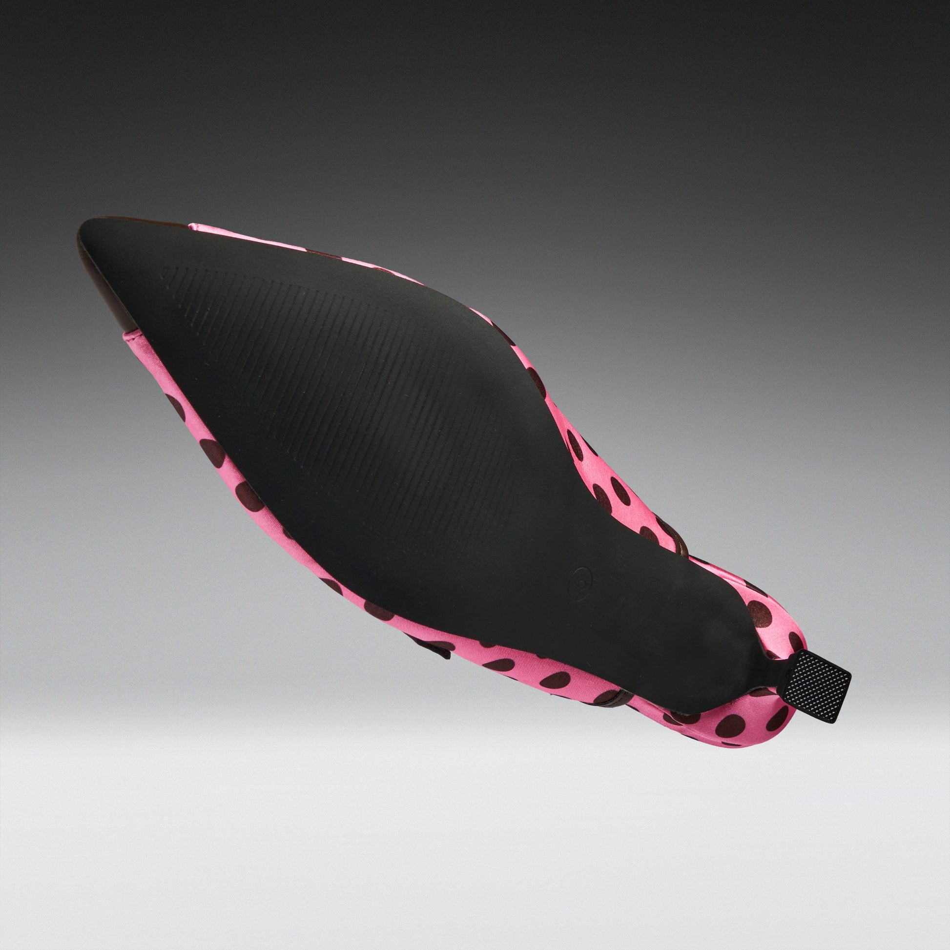 KOI Footwear - 1950's Polka Dot Kitten Heels -Pink