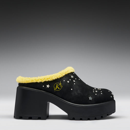 KOI Footwear - Astraline Chunky Mules -Black