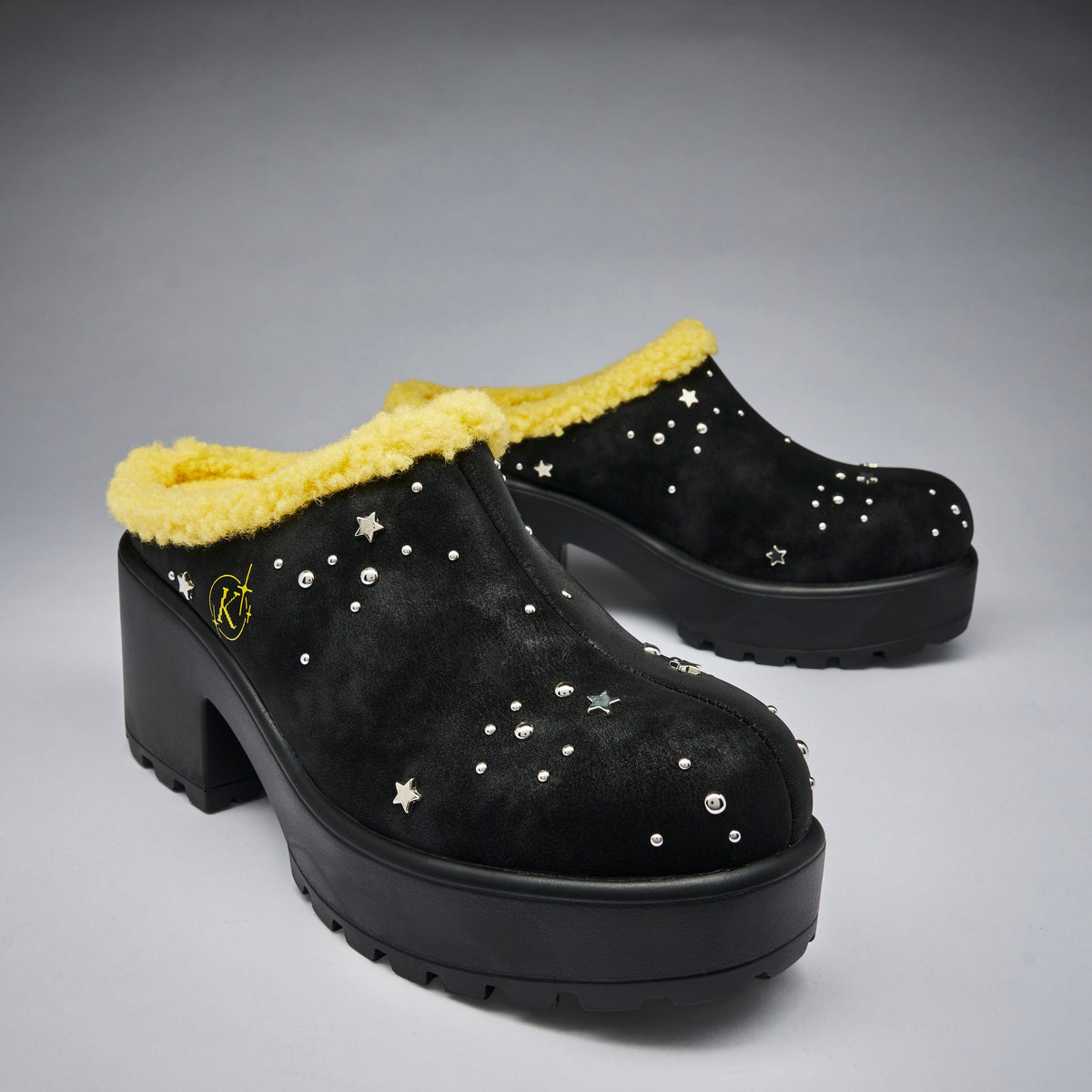 KOI Footwear - Astraline Chunky Mules -Black