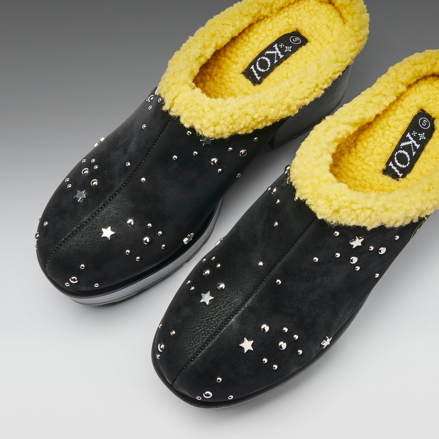 KOI Footwear - Astraline Chunky Mules -Black
