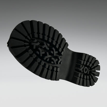 KOI Footwear - Gehrman Metal Cap Chunky Shoes - Black