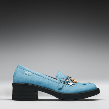 KOI Footwear - Fuzzle Denim Loafers