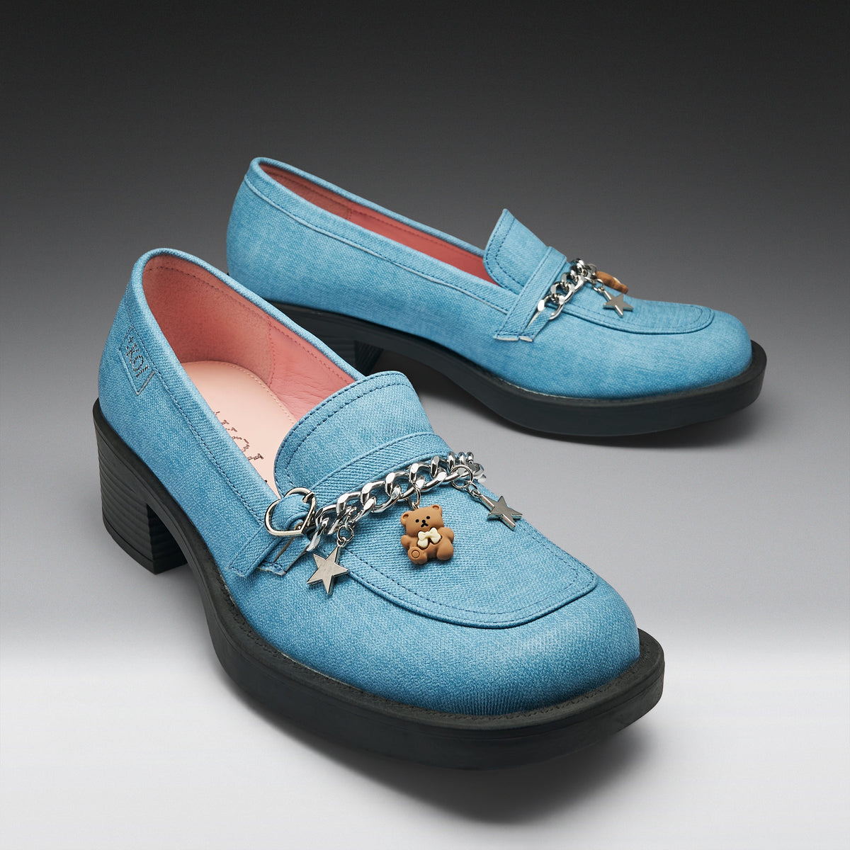KOI Footwear - Fuzzle Denim Loafers