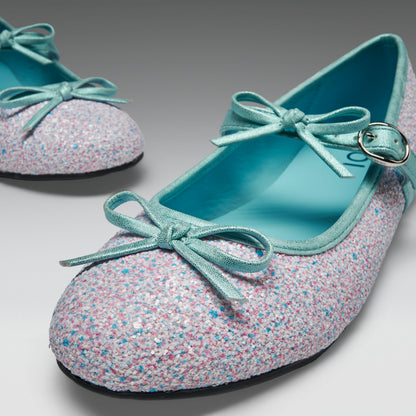 KOI Footwear - Twinkles Glittery Ballet Shoes