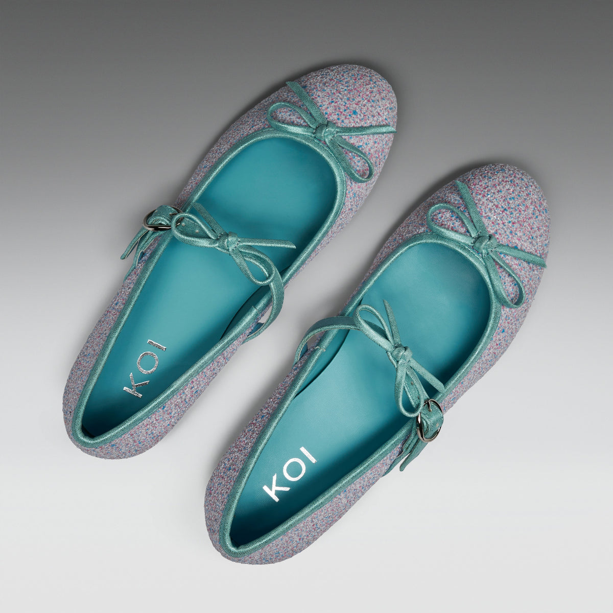 KOI Footwear - Twinkles Glittery Ballet Shoes