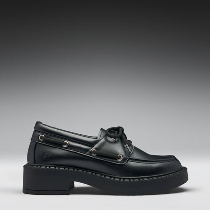 KOI Footwear - Arwen Tale Boat Shoes - Black