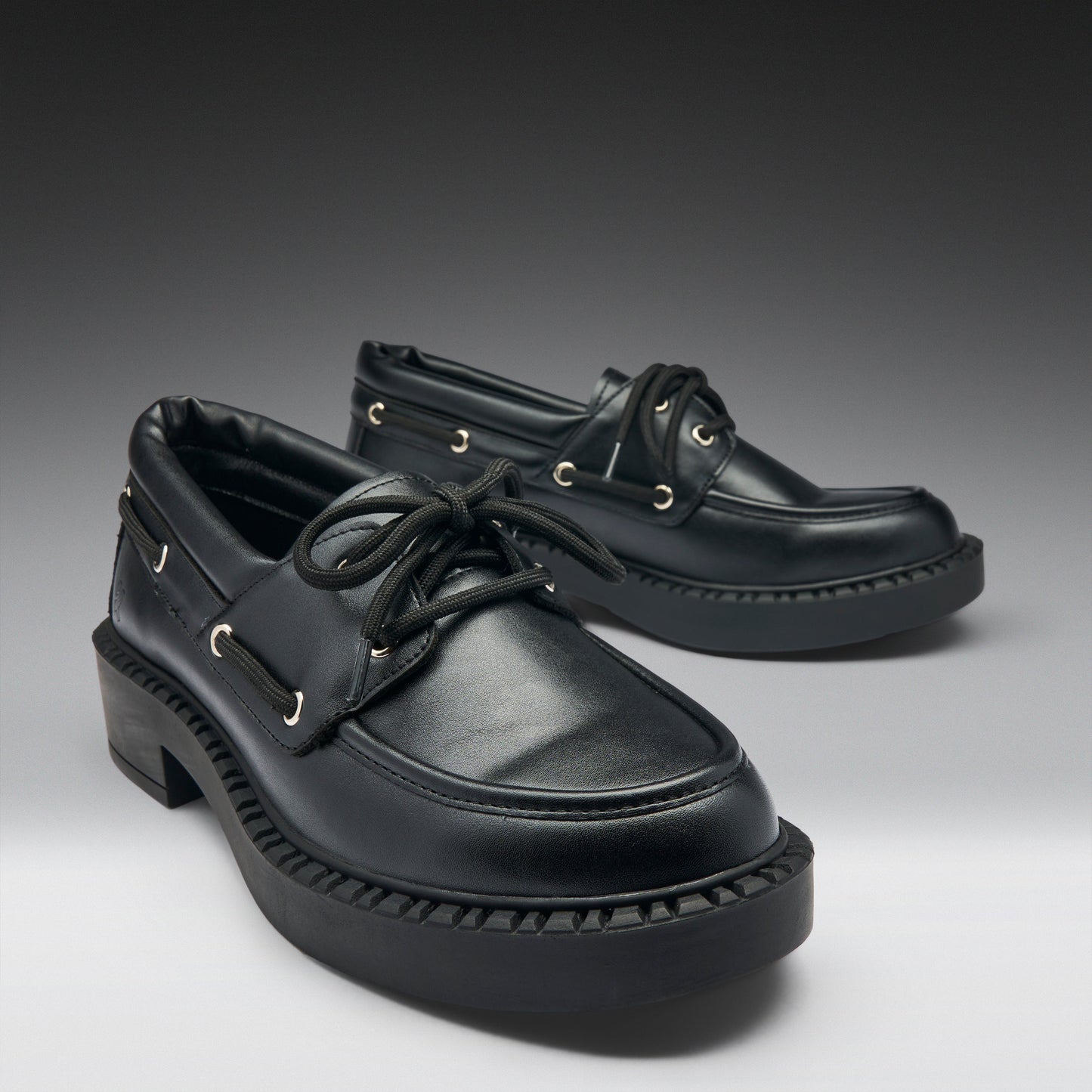 KOI Footwear - Arwen Tale Boat Shoes - Black