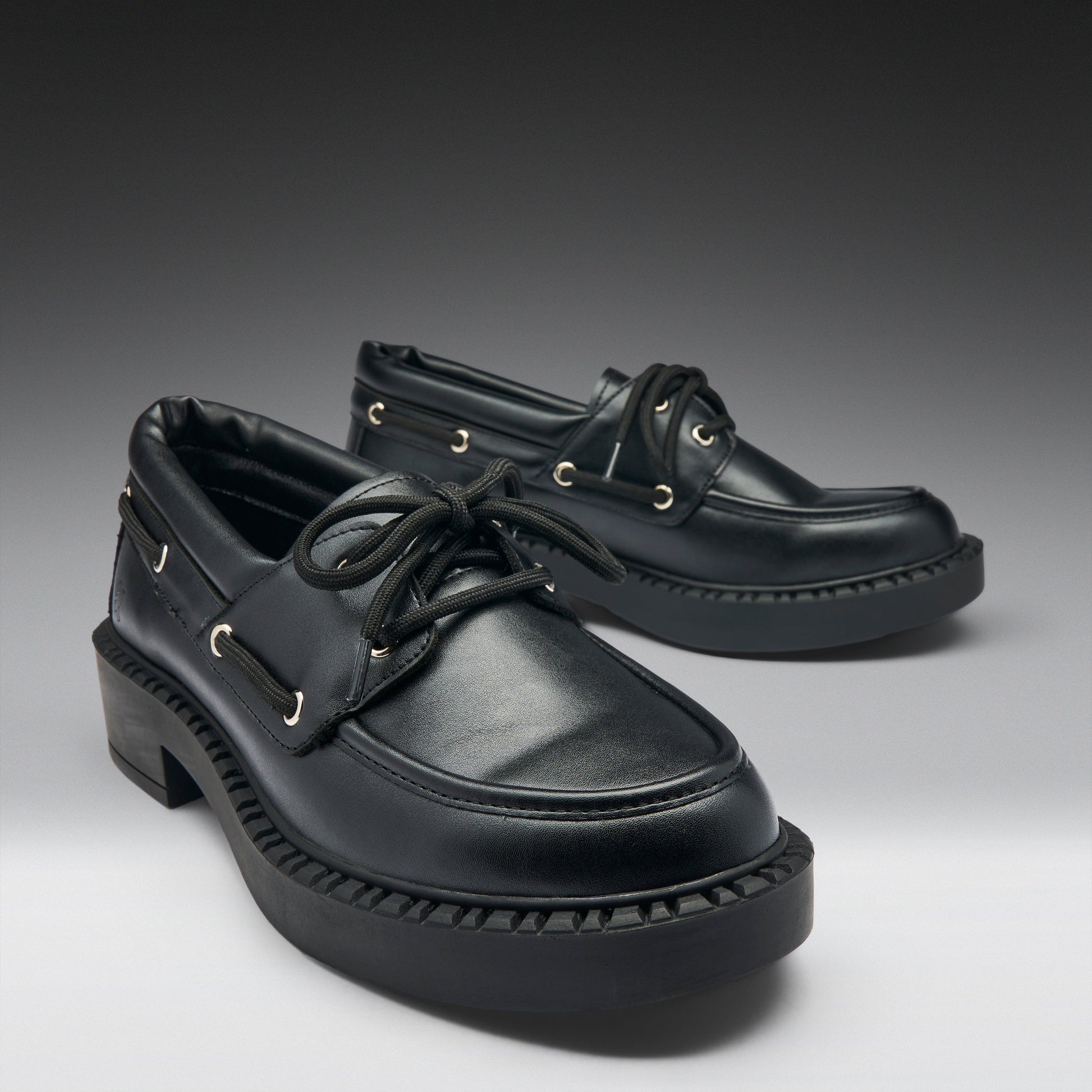 KOI Footwear - Arwen Tale Boat Shoes - Black
