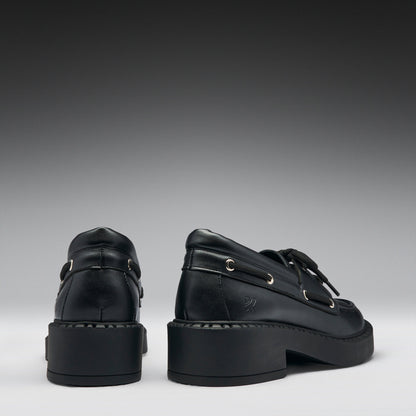 KOI Footwear - Arwen Tale Boat Shoes - Black