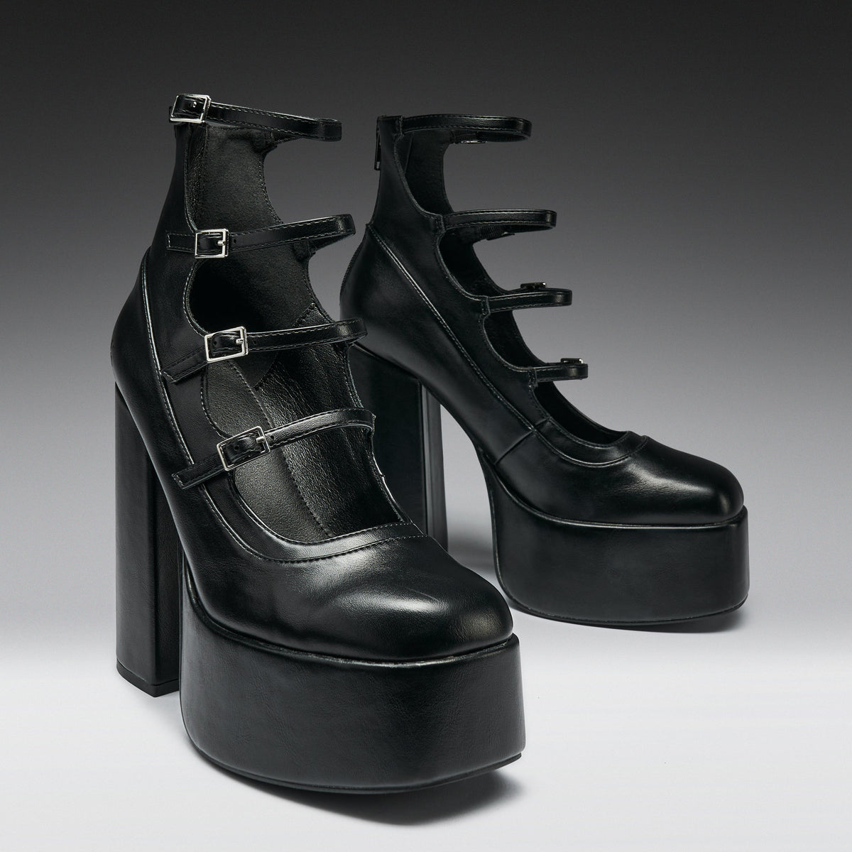 KOI Footwear - Gurren Strappy Platform Heels