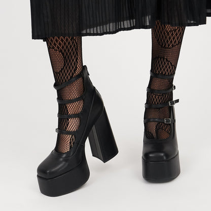 KOI Footwear - Gurren Strappy Platform Heels