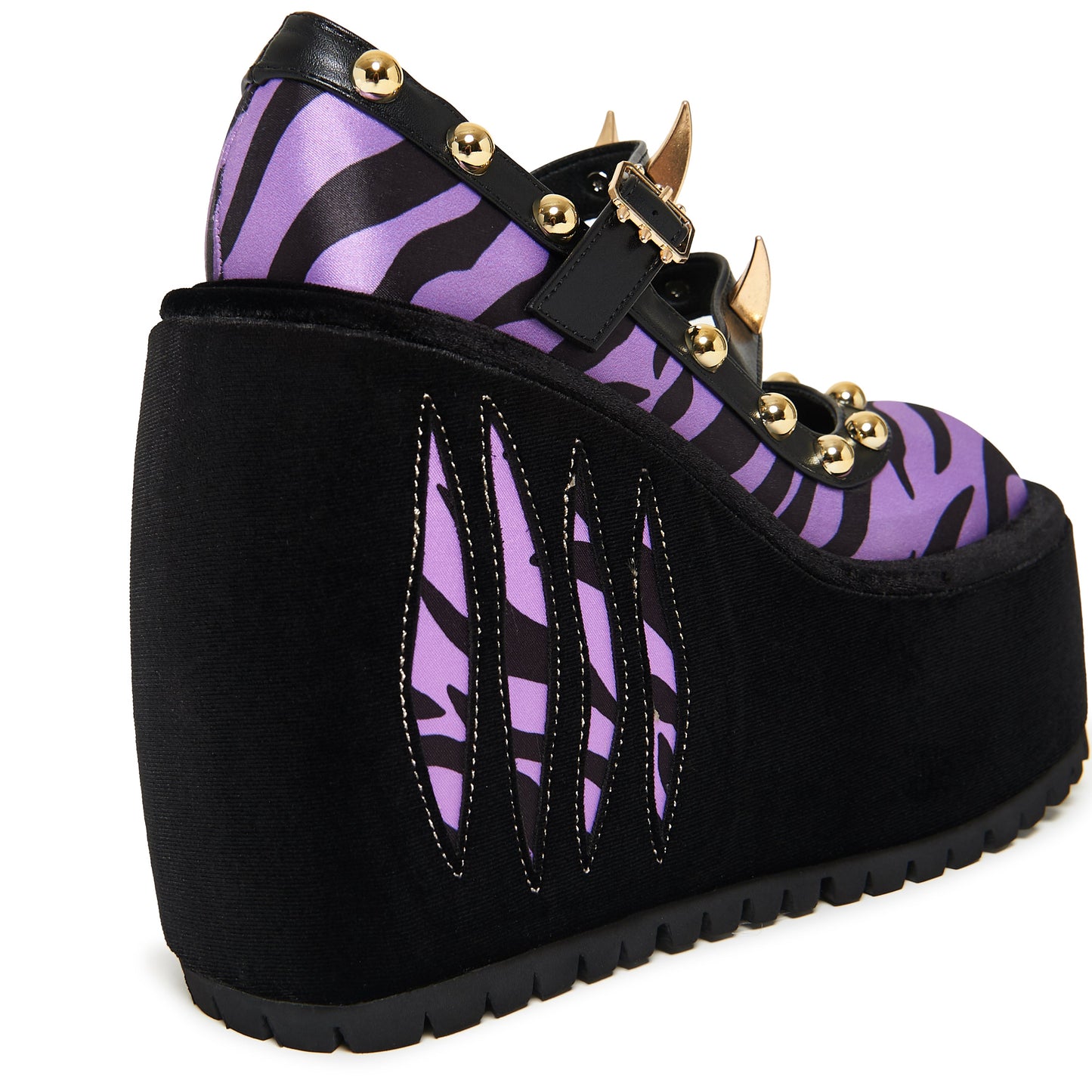 KOI Footwear - MONSTER HIGH Clawsome Wolf Platform Wedges - Purple