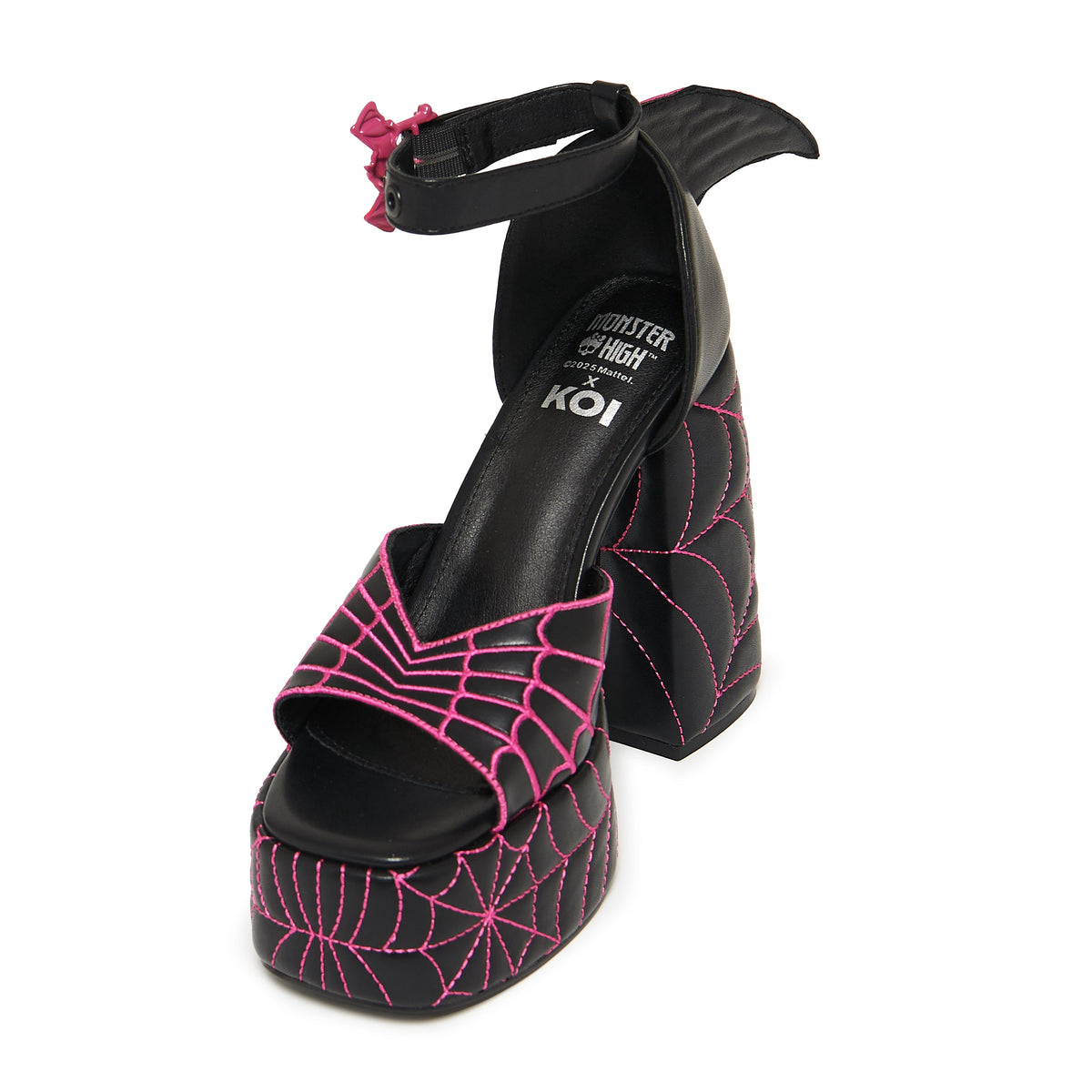 KOI Footwear - MONSTER HIGH Haunt Couture Padded Chunky Heels - Black