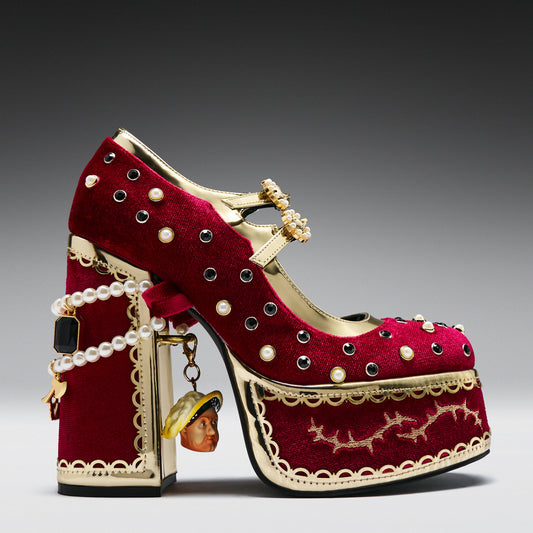 KOI Footwear - Boleyn’s Vengeance Heels