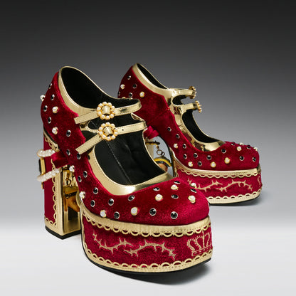 KOI Footwear - Boleyn’s Vengeance Heels