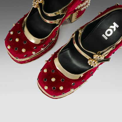 KOI Footwear - Boleyn’s Vengeance Heels