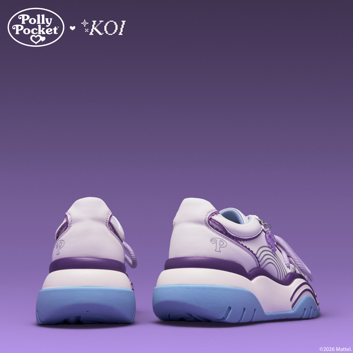 KOI Footwear - Nostalgia Power Platform Trainers - Multi