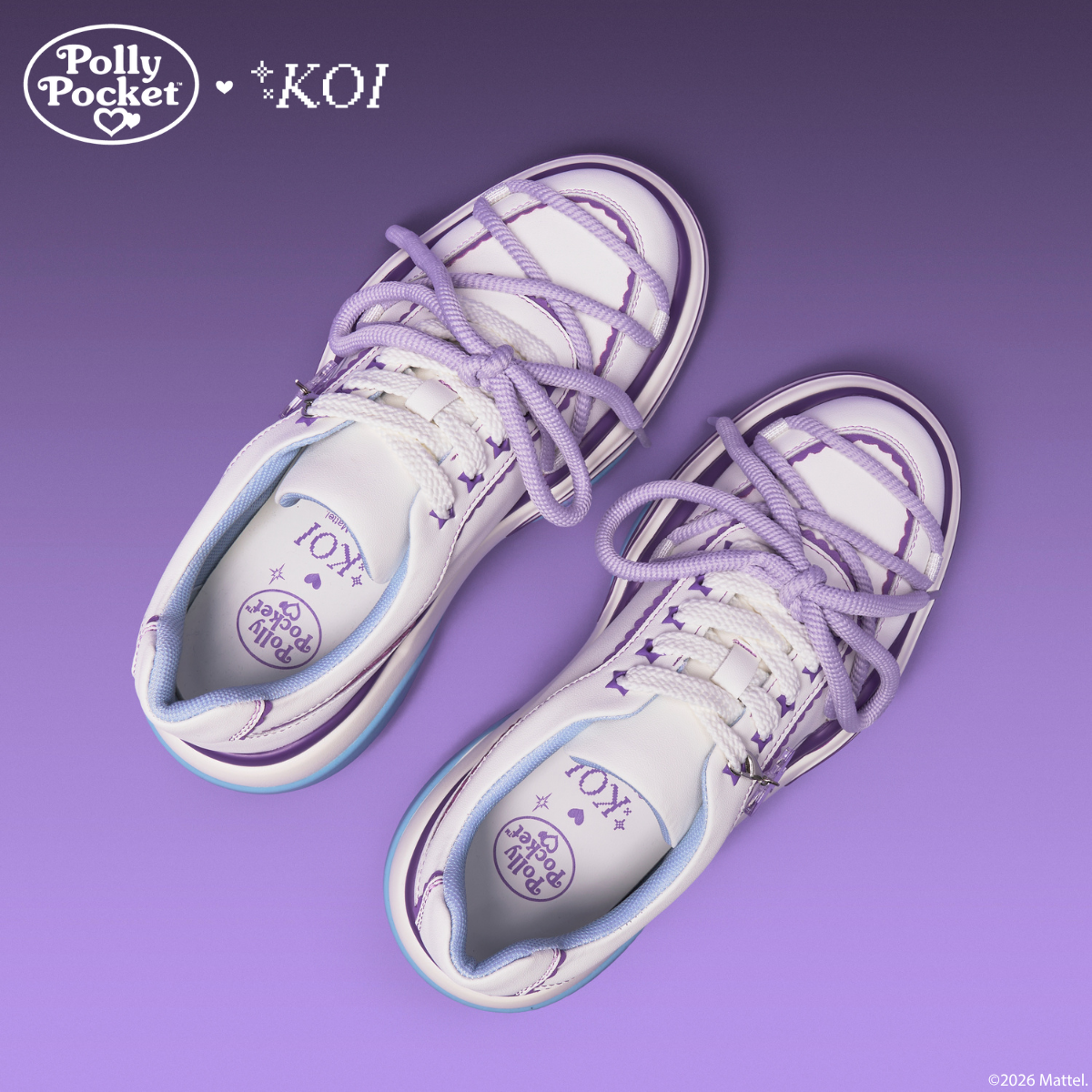 KOI Footwear - Nostalgia Power Platform Trainers - Multi