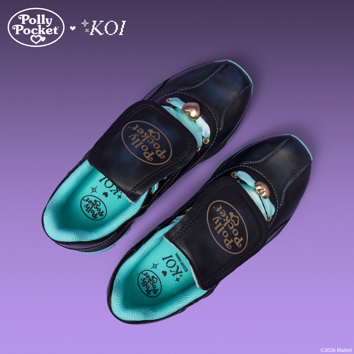 KOI Footwear - Pocket Sized Sporty Trainers - Aqua