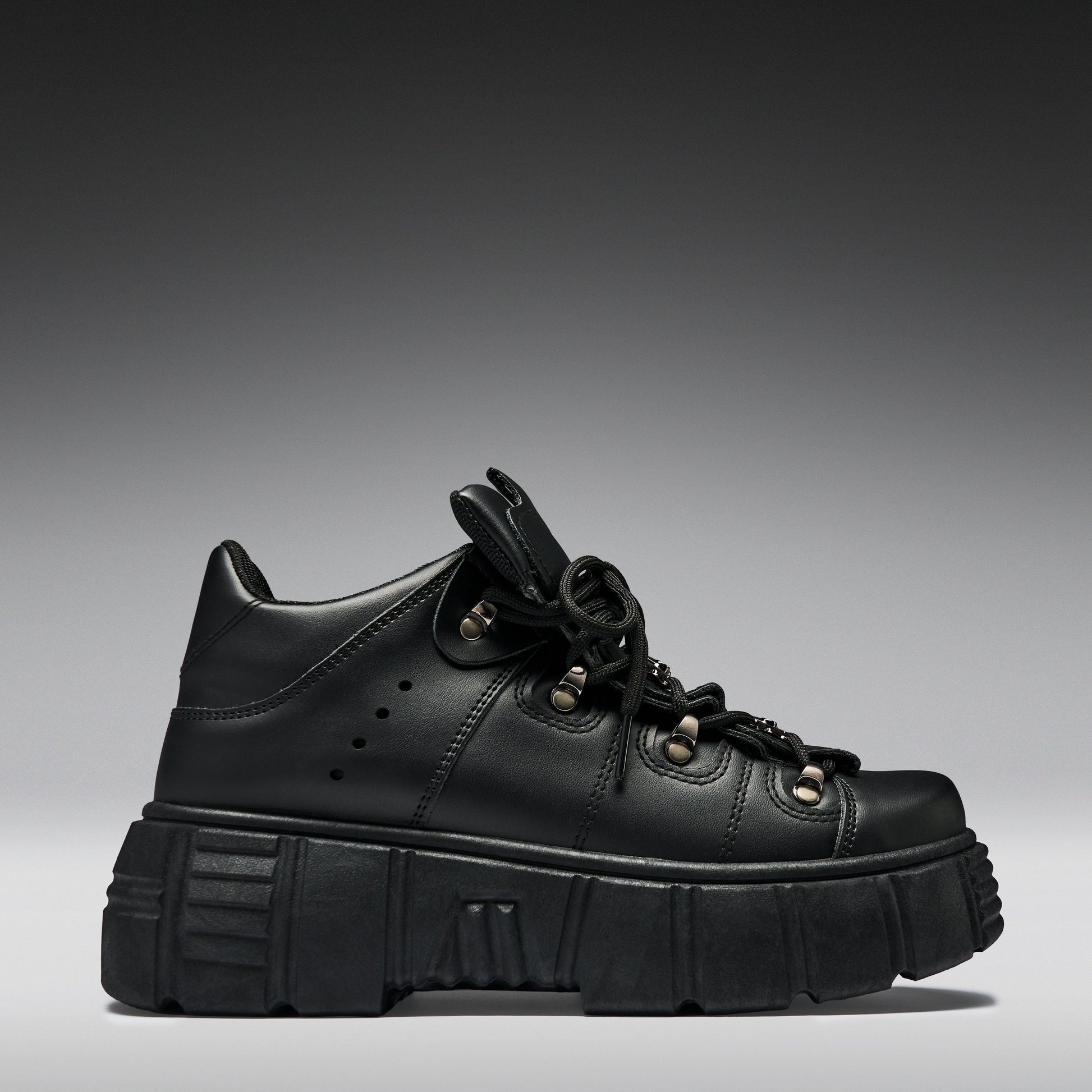 KOI Footwear - Rimo Core Chunky Black Trainers