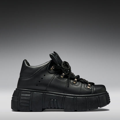 KOI Footwear - Rimo Core Chunky Black Trainers