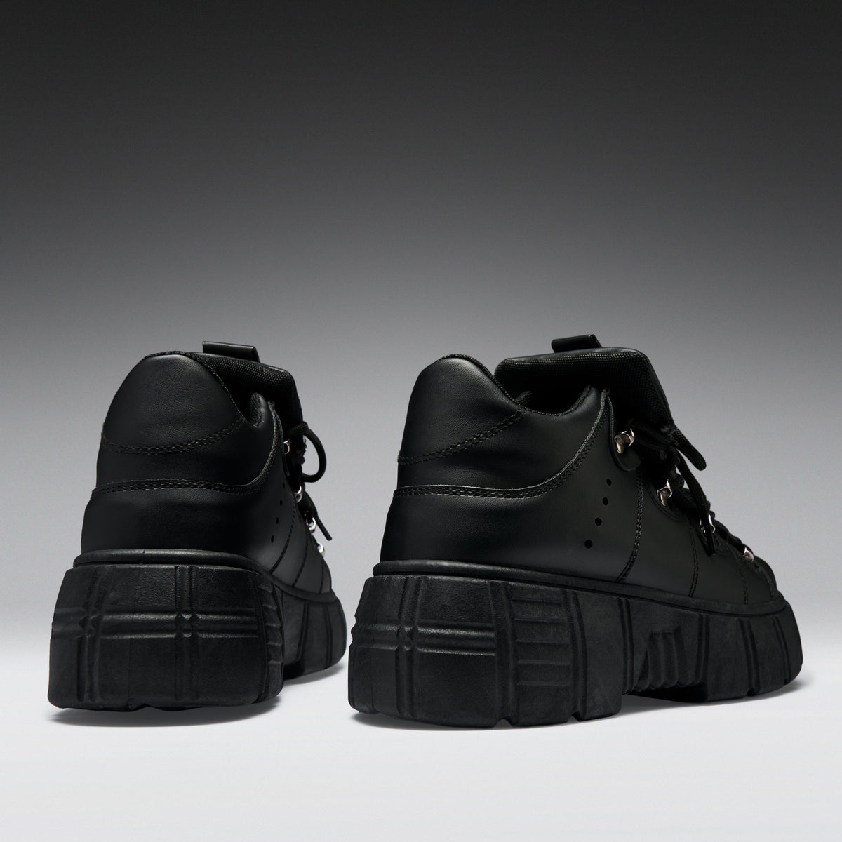 KOI Footwear - Rimo Core Chunky Black Trainers