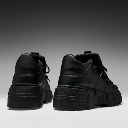 KOI Footwear - Rimo Core Chunky Black Trainers