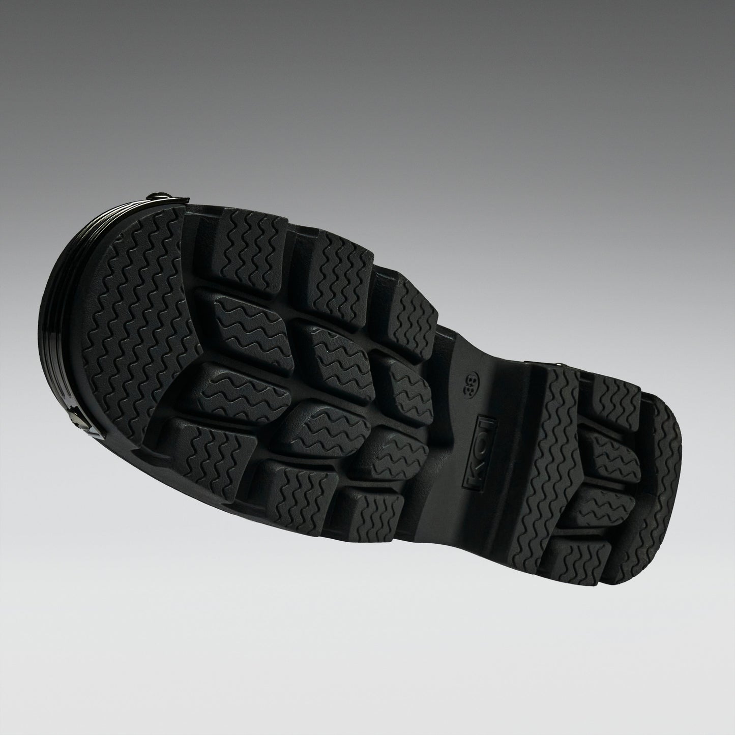 KOI Footwear - Thurnax Chunky Hardware Trainers - Black
