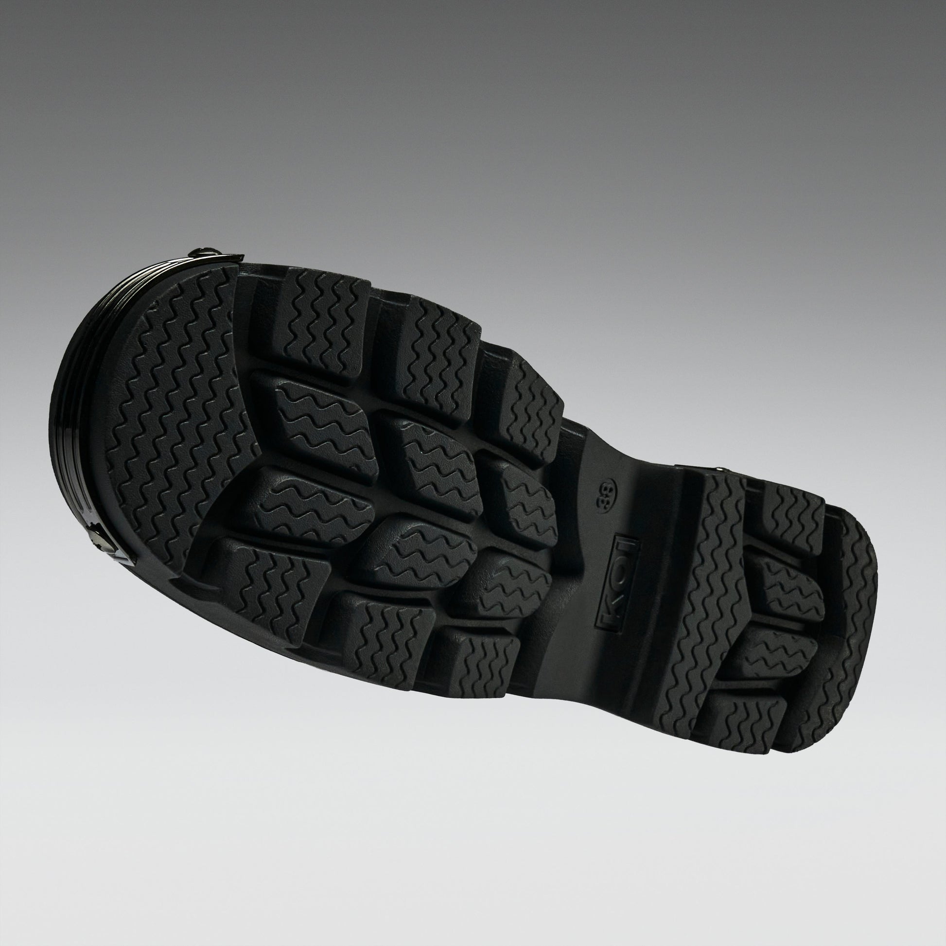 KOI Footwear - Thurnax Chunky Hardware Trainers - Black