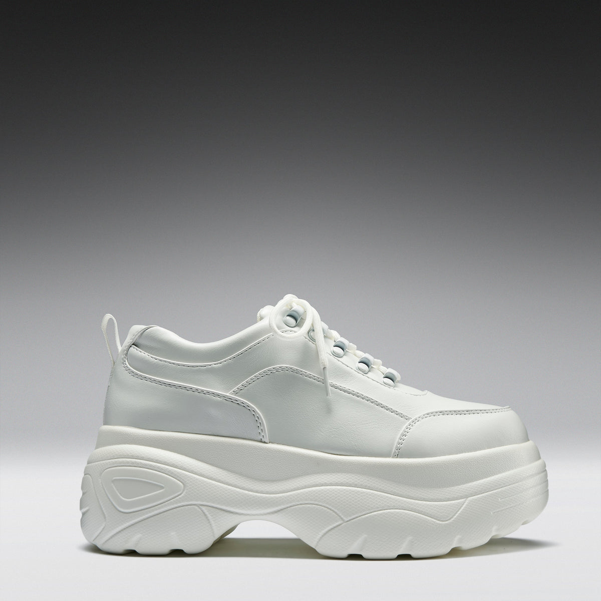 KOI Footwear - Jennie White Chunky Bubble Trainers