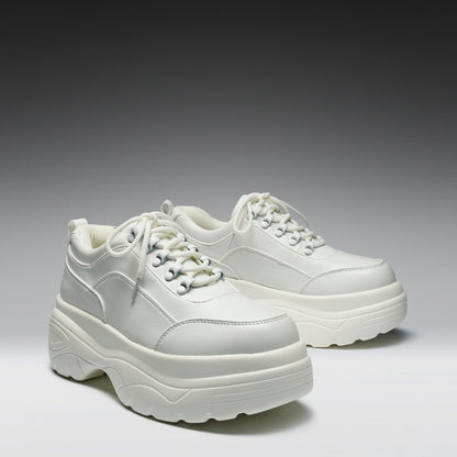 KOI Footwear - Jennie White Chunky Bubble Trainers