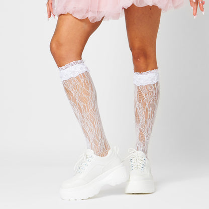 KOI Footwear - Jennie White Chunky Bubble Trainers
